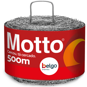 Arame Farpado Motto Belgo® - 500m